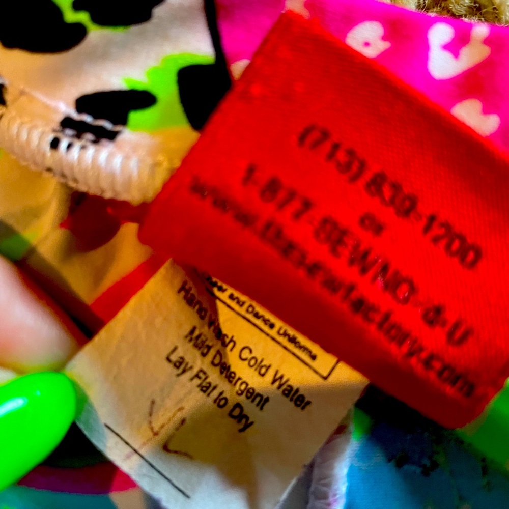 YL spandex multi colored